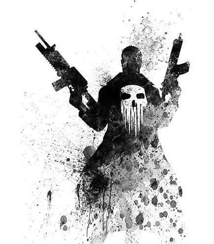 絵画 PUNISHER Amazon.com: TianSW The Punisher Season 1 (24inch x 36inch